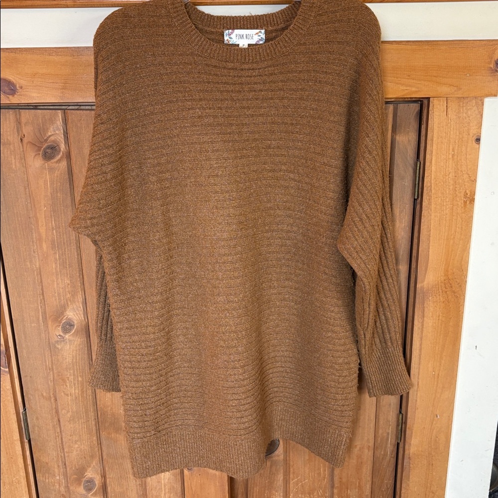 Pink Rose Brand Light Rust Tunic